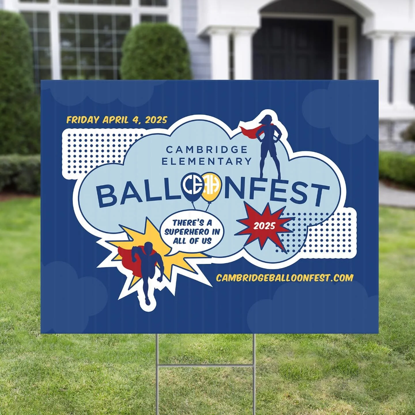 Cambridge PTO's Balloonfest in Spring 2025