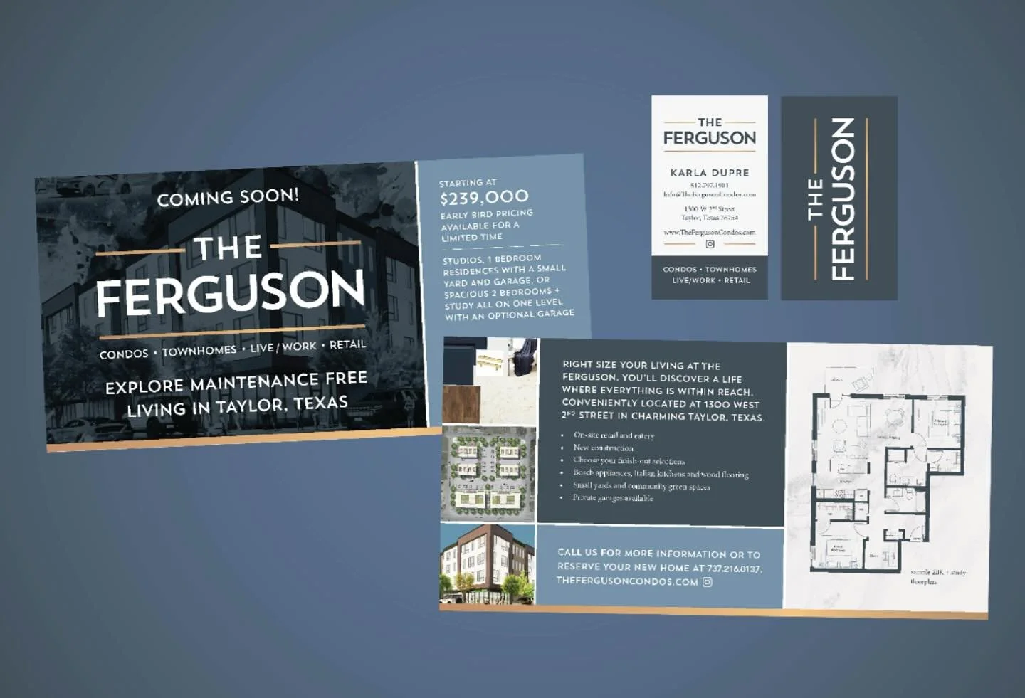 The Ferguson print materials by Core Creative