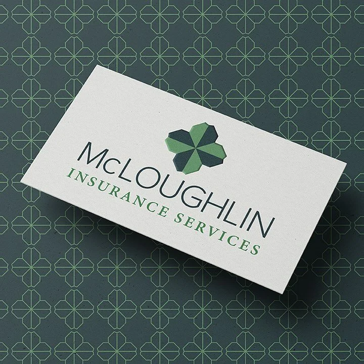Core Creative's new logo for McLoughlin Insurance Services 