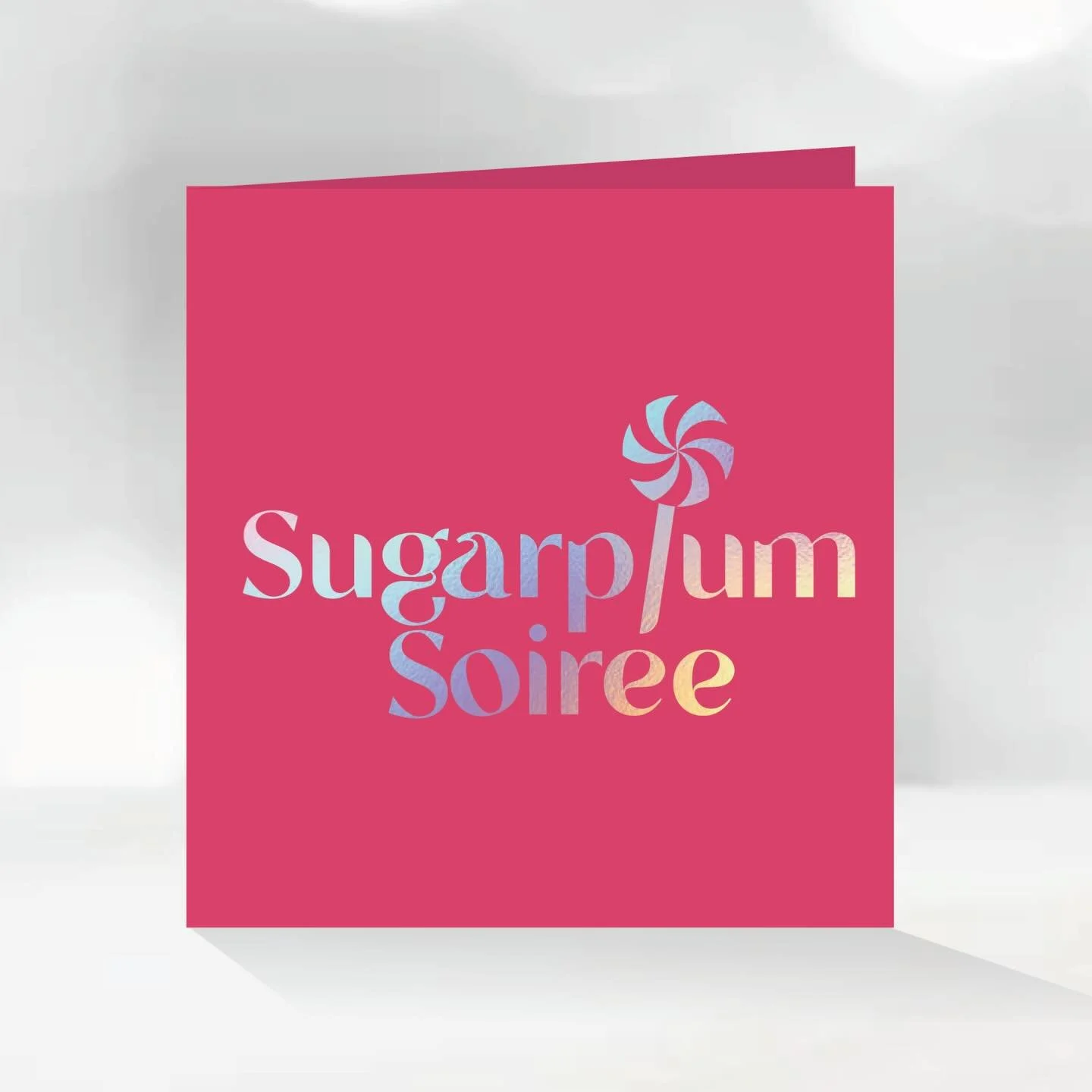 Core Creative was tickled pink crafting the annual event logo, disco-inspired invites, VIP cards, and other special details for Sugarplum Soiree! A magical night for moms, daughters, and a powerful cause&mdash;supporting student safety in our schools