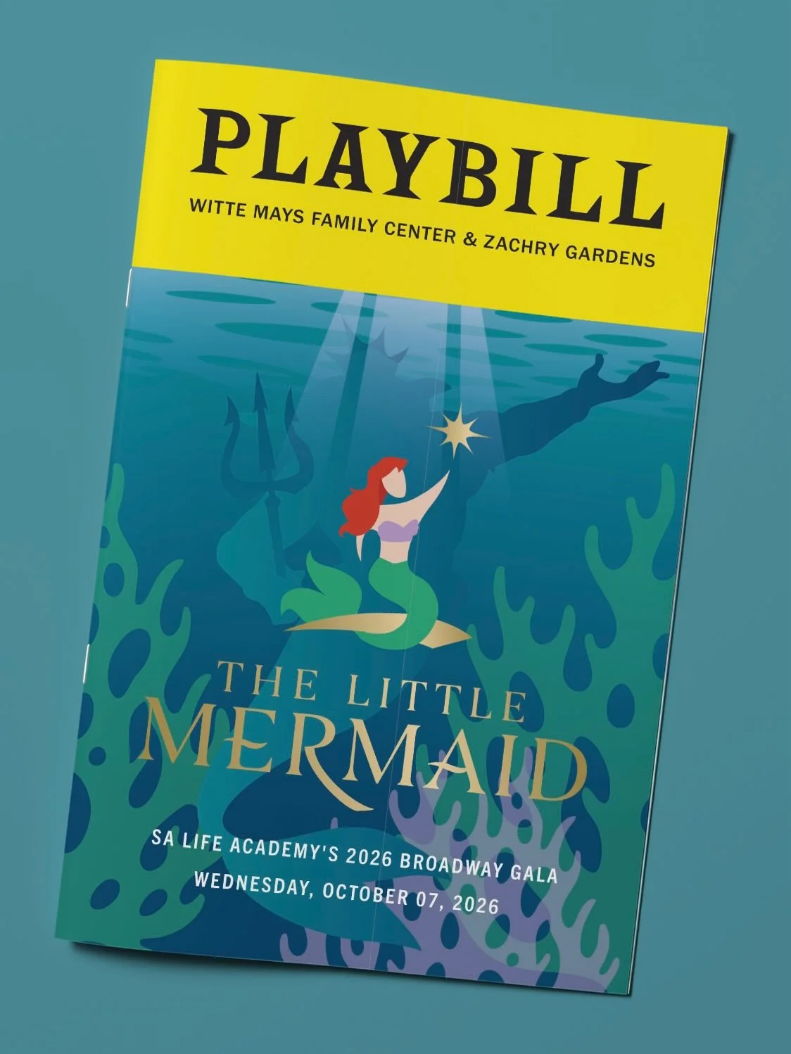 We&rsquo;re making waves with this one! Core Creative is thrilled to share the completed branding, pitch packet, and playbill cover design for the @salifeacademy 2026 Off-Broadway Gala &mdash; inspired by the magic and wonder of The Little Mermaid. G