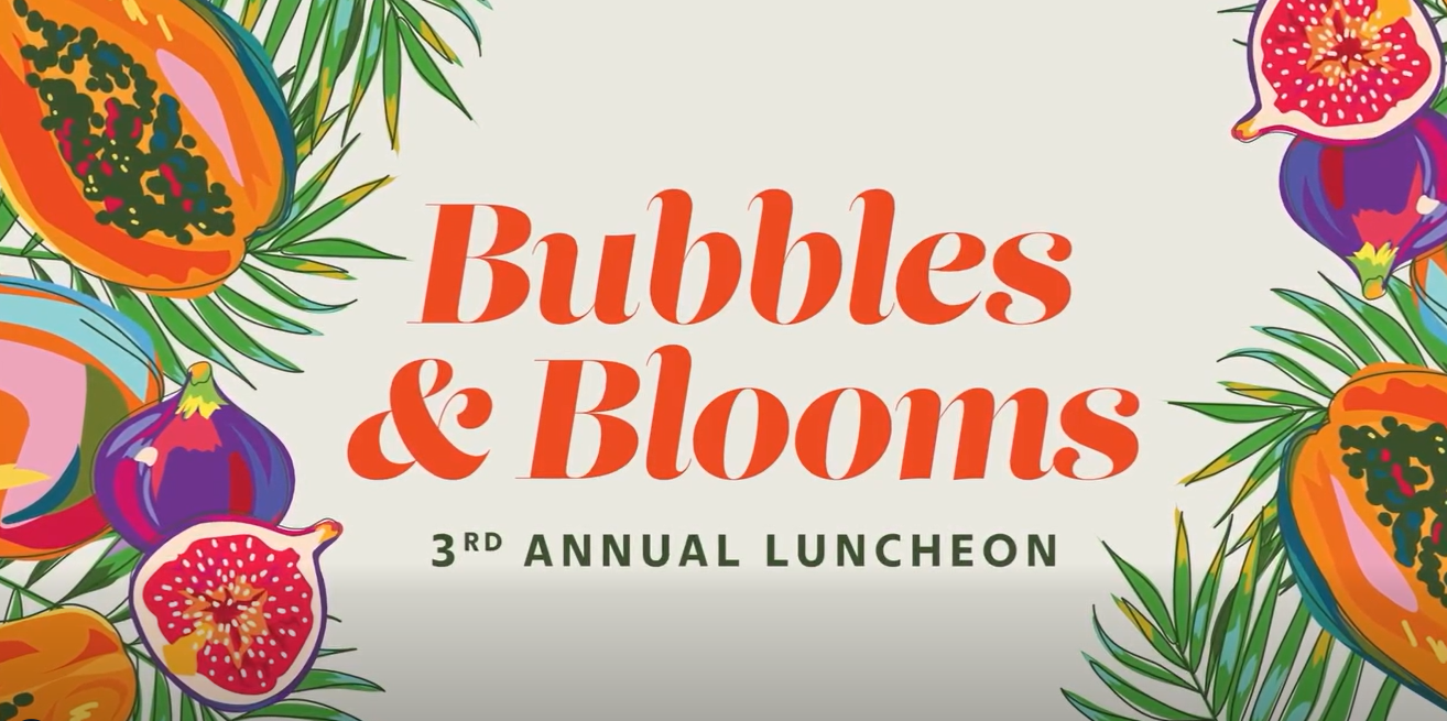 SABOT Bubbles and Blooms luncheon