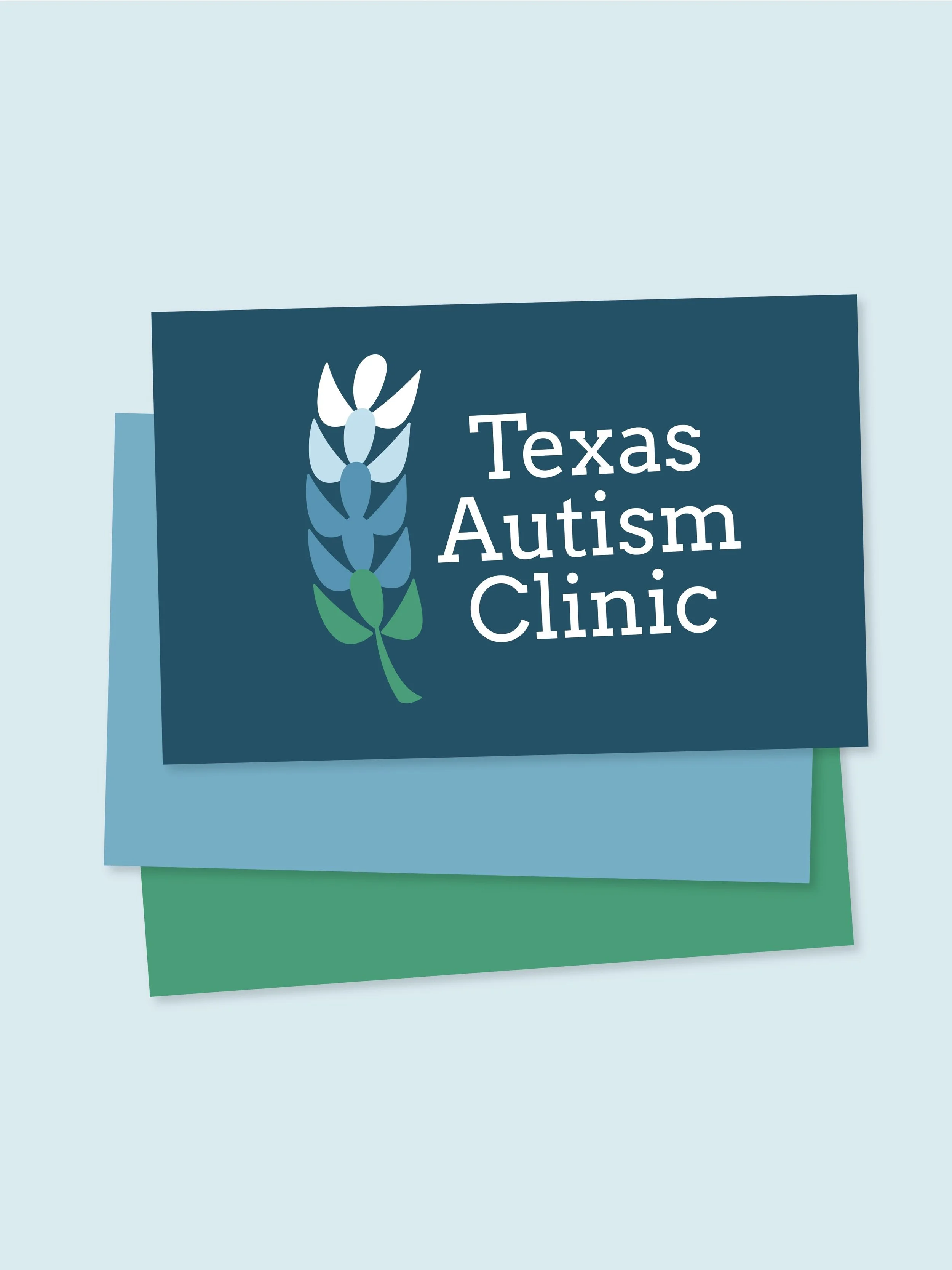 Core Creative was honored to create the logo for Texas Autism Clinic, a nonprofit dedicated to advancing the well-being and lifelong success of individuals with autism and their families. Inspired by the Texas bluebonnet, the logo symbolizes resilien