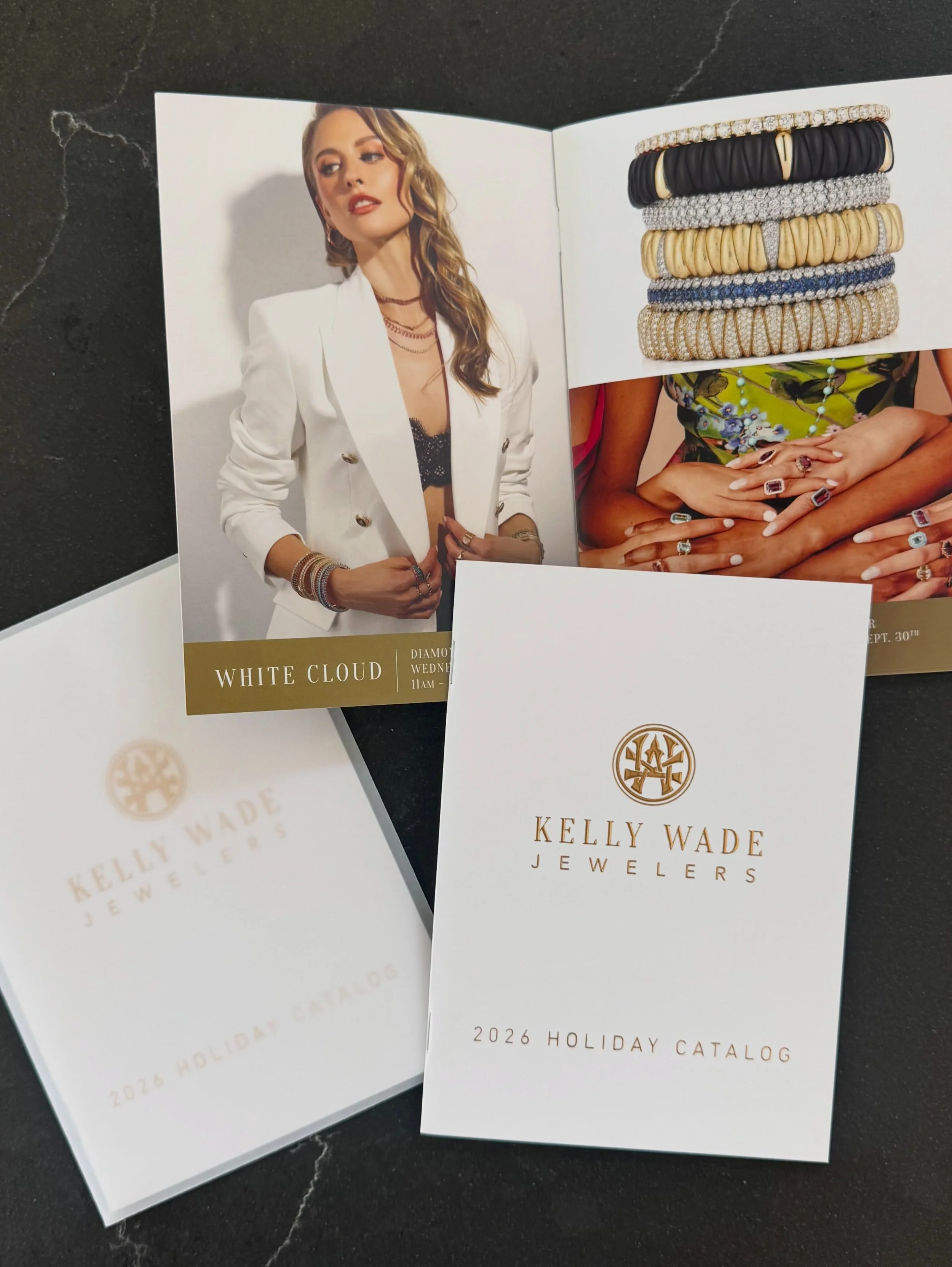 It&rsquo;s that time of year again! Kelly Wade Jewelers Holiday Catalog hit mailboxes this week, officially ringing in the holiday and gift-giving season. At Core Creative, we always have stars in our eyes as we design this beautiful booklet and brin