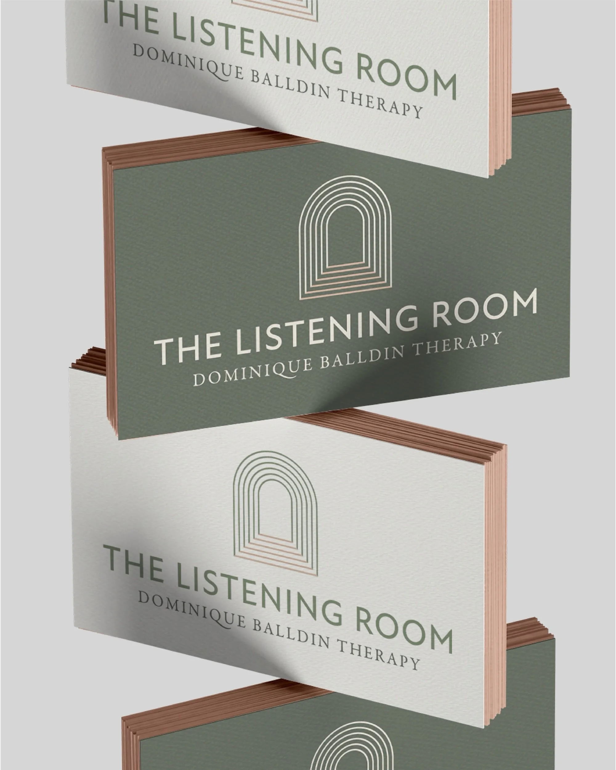 There&rsquo;s a lot behind a logo. For Dominique with The Listening Room it was important that her brand feel like her: warm, conversational, thoughtful, and authentic. Core Creative was honored to bring that vision to life with a logo inspired by th