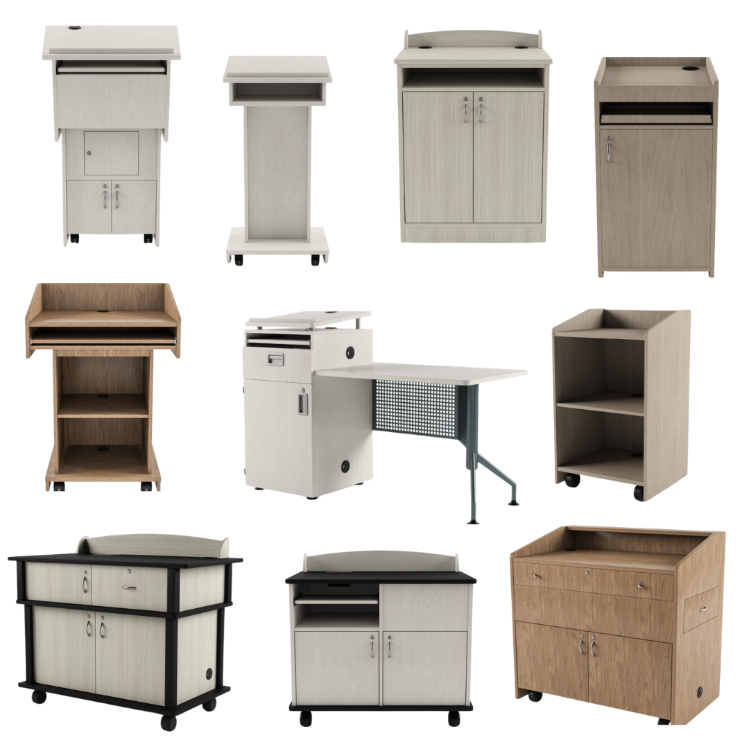 Egan + Exact Furniture Podiums & Lecterns