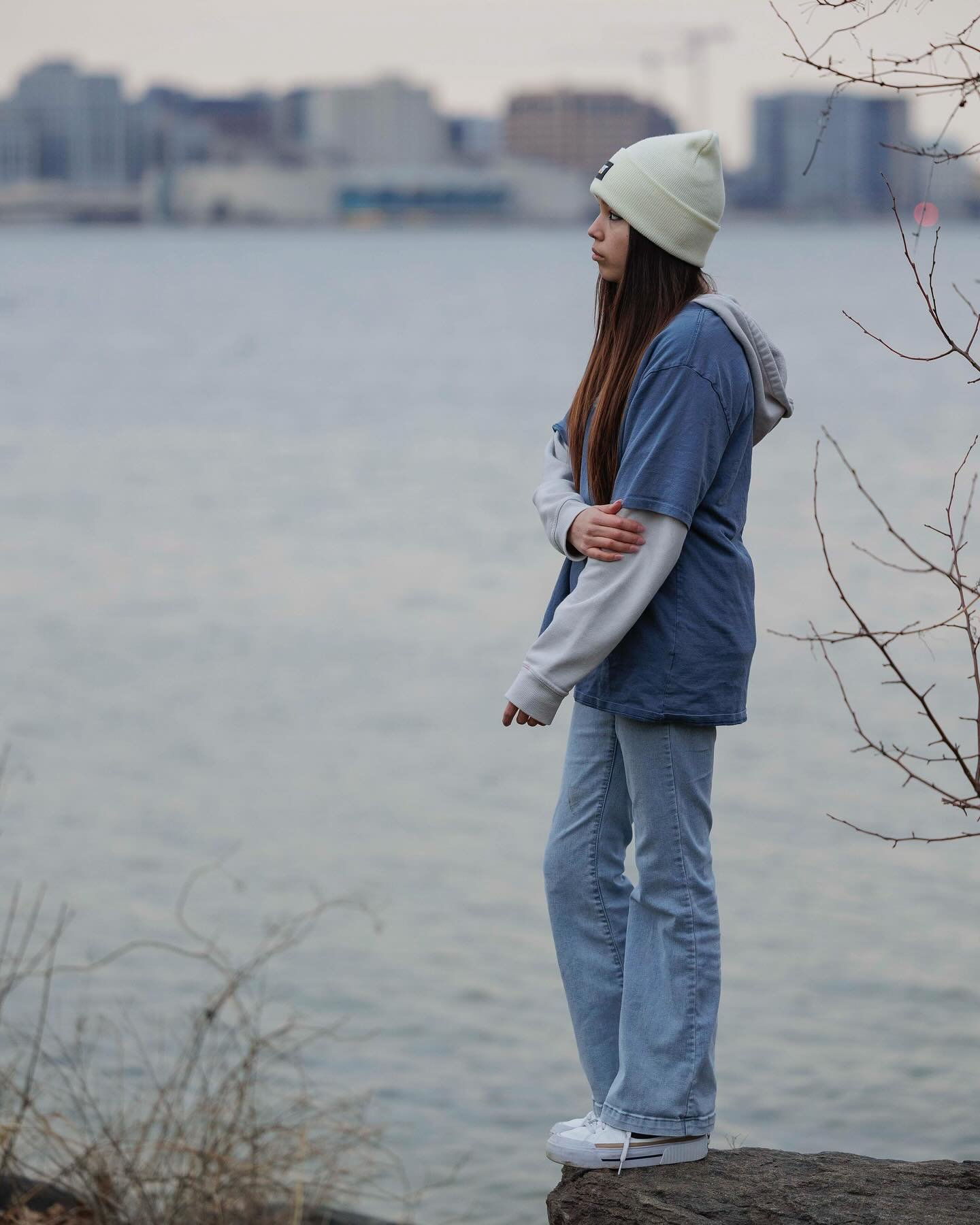 My assistant/model/daughter
#calm #blue #madisonwi #water
