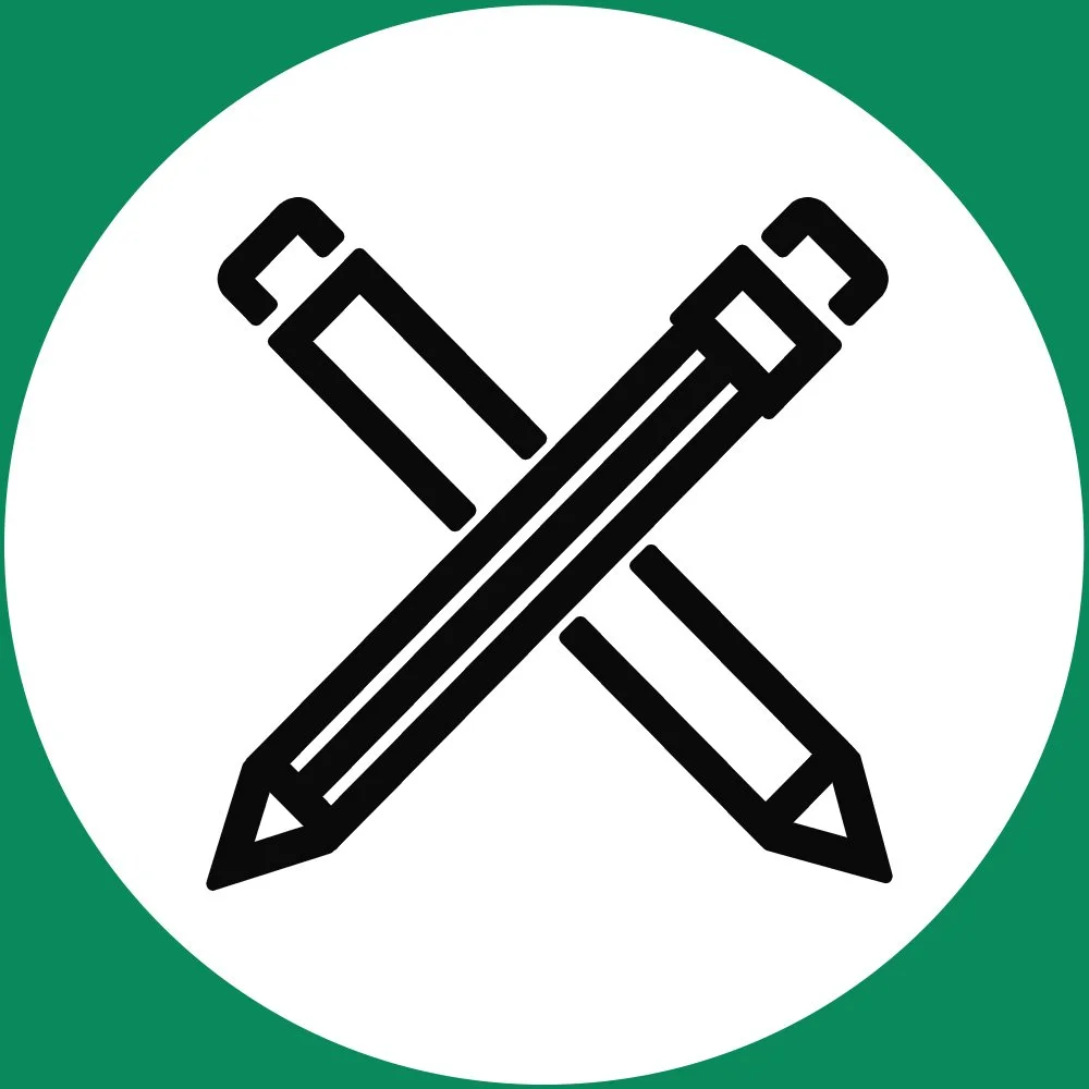 Icon for mural process “Time to Sketch”