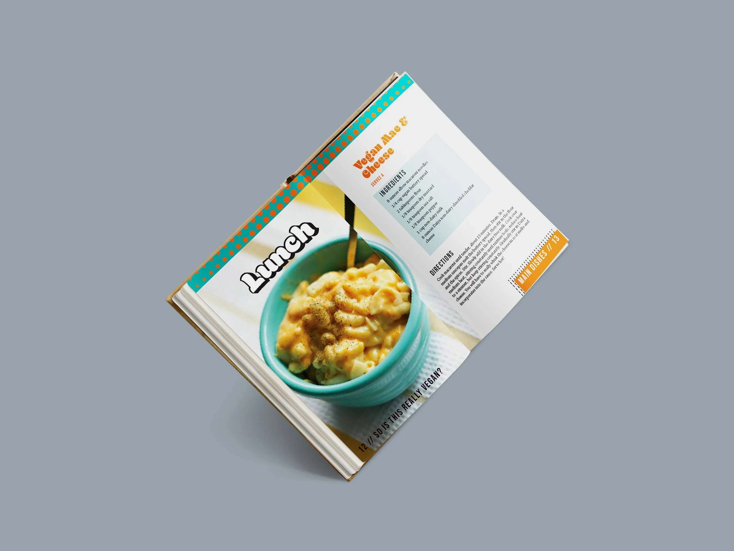 Mockup: Lunch Section Title Spread