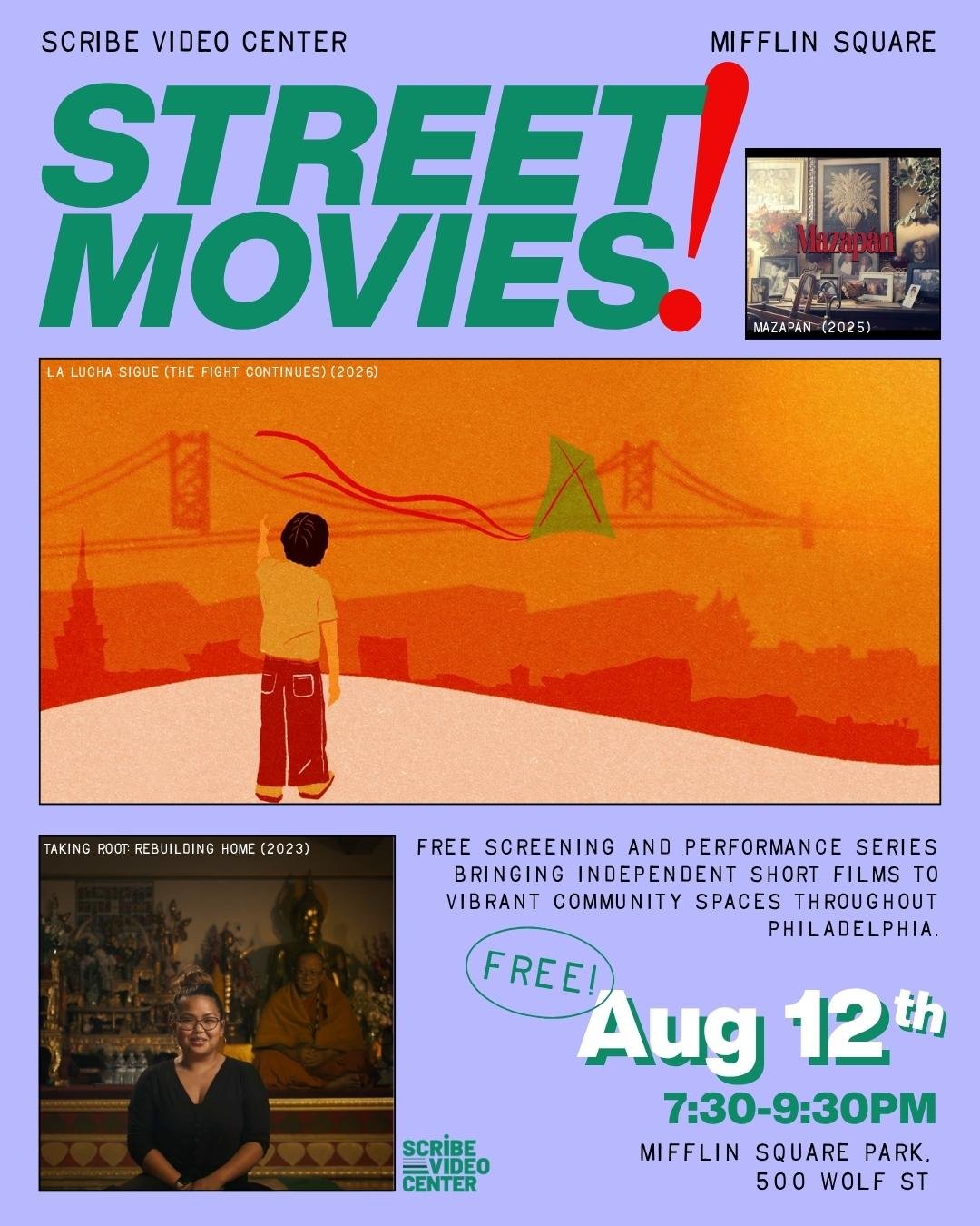 La Lucha Sigue at Scribe Street Movies! opening night