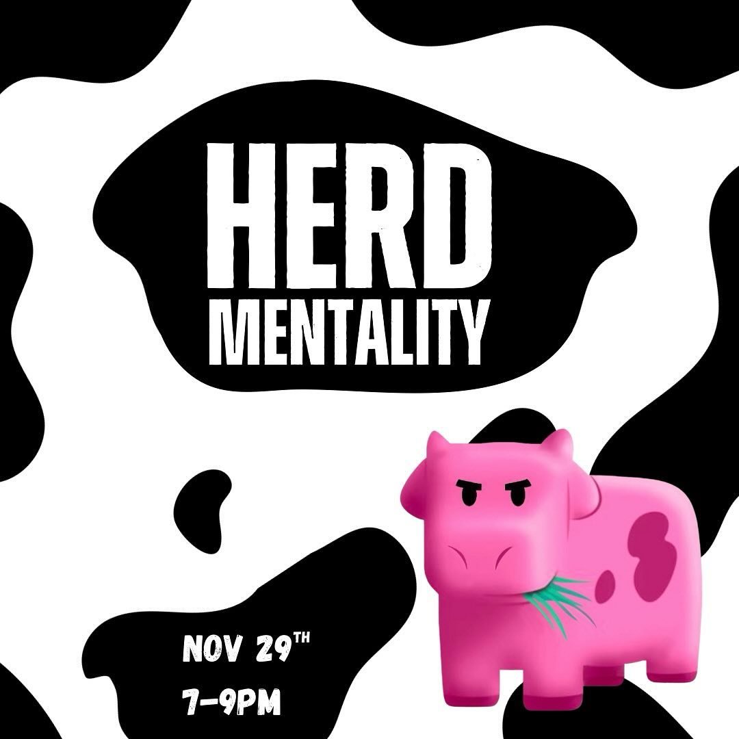 It&rsquo;s an a-moo-zing event tonight! Come play the game Herd Mentality and have a night full of cow themed fun. See you at the church from 7-9pm!