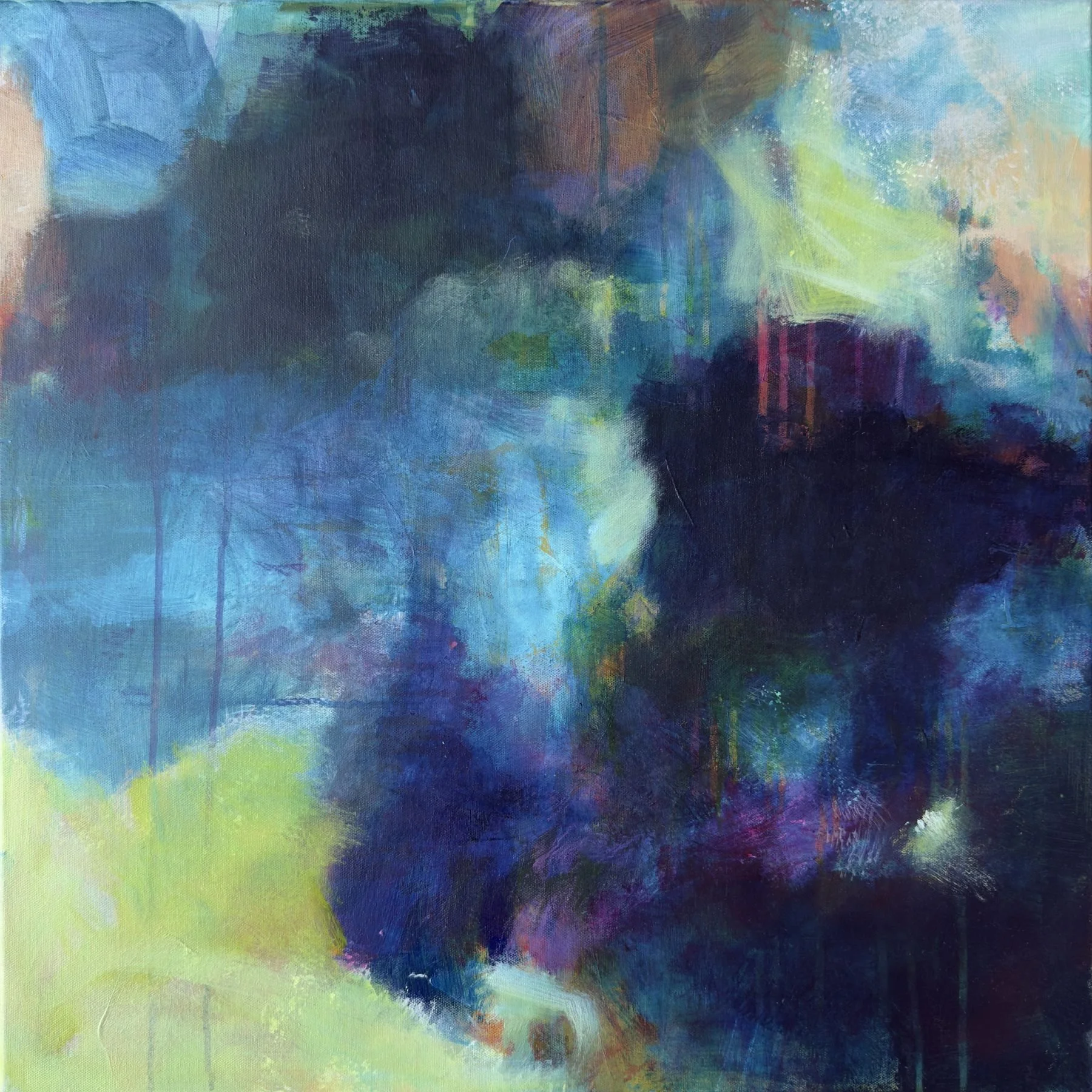 Echoes
24" x 24" 
Acrylic on Canvas