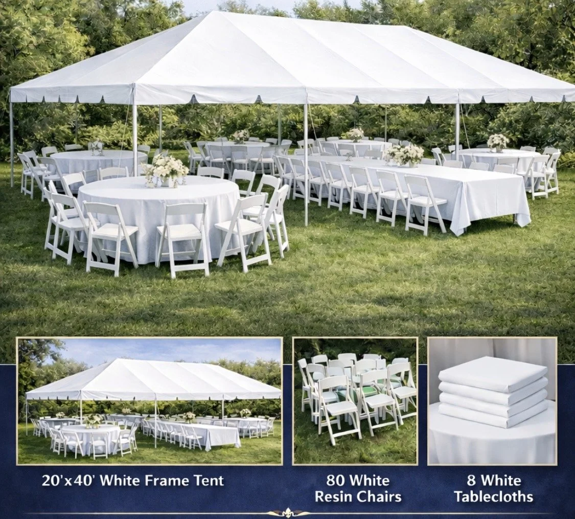 Tent Package #4 (For 80 People)