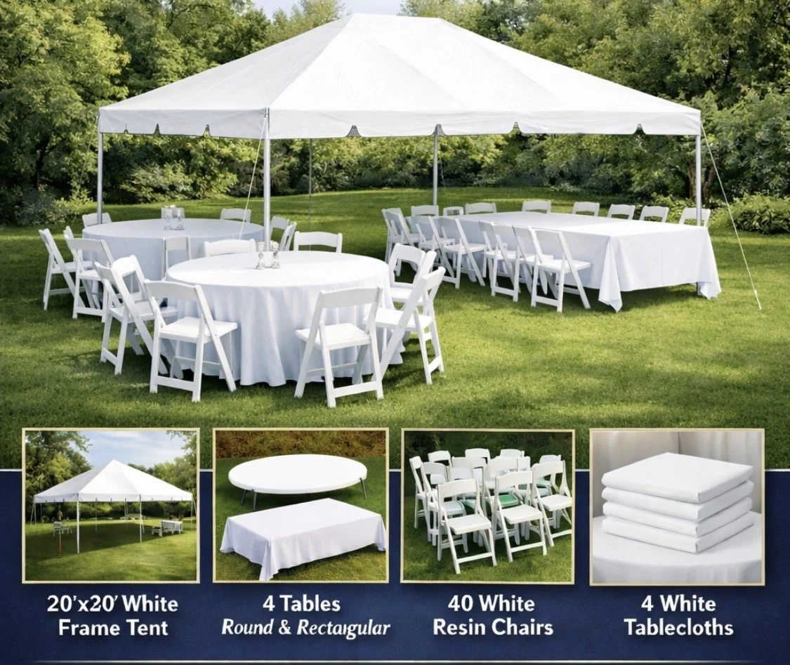 Tent Package #2  (For 40 people)