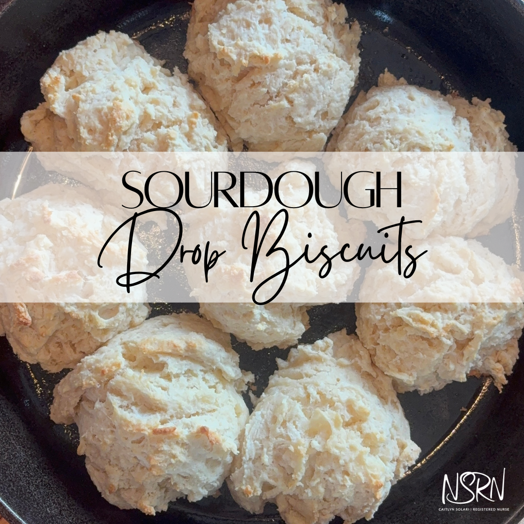 Sourdough Drop Biscuits