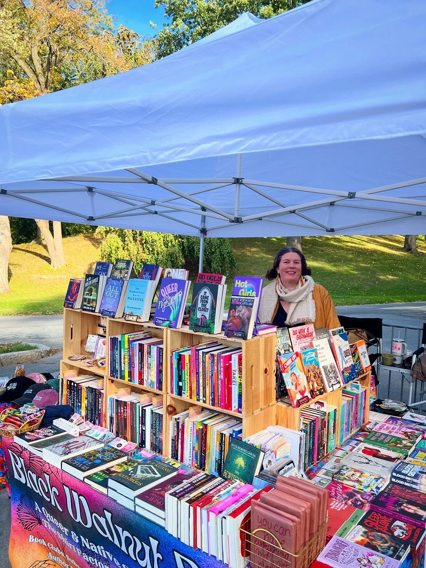 The @abiggaymarket is always the highlight of any season! It’s gorgeous sunny day at Washington Park, and we’re here until 4pm β¨ππβ¨