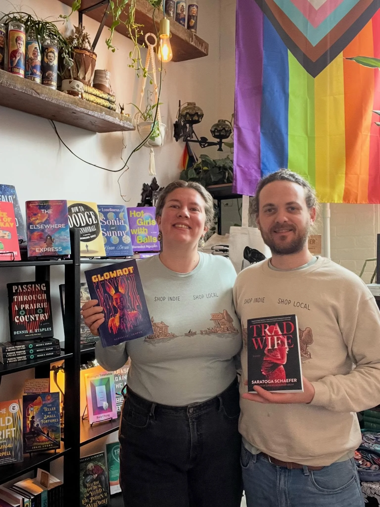 Happy Indie Bookstore Day! 🎉

This year the outpouring of love and support means the world. Today is a day to celebrate the bookstores that you love and who in turn love, feed and support their communities. Every book you buy from us is an act of so