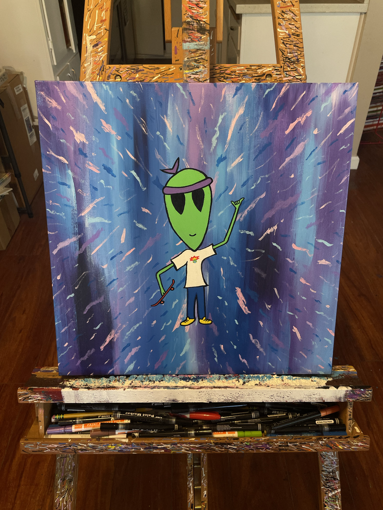 "Green Alien" (2025)