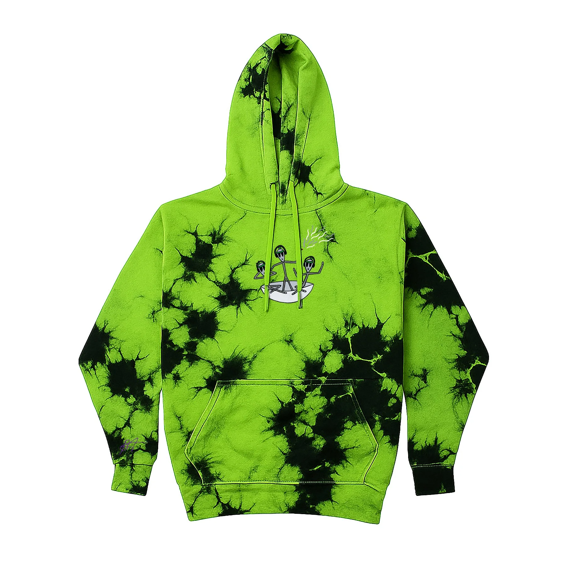 New Album Green Hoodie Front JPEG.jpg