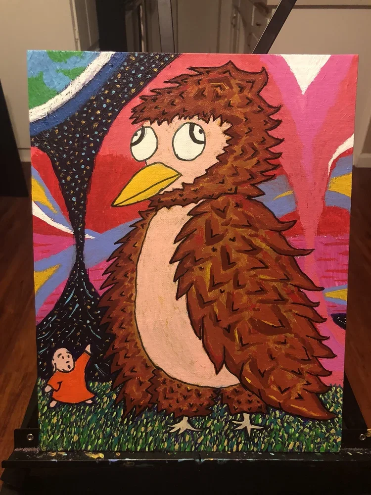 "Buddha & The Giant Bird" (2020)