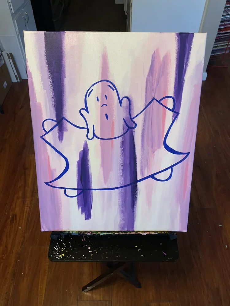 "Buddha On Pink" (2021)