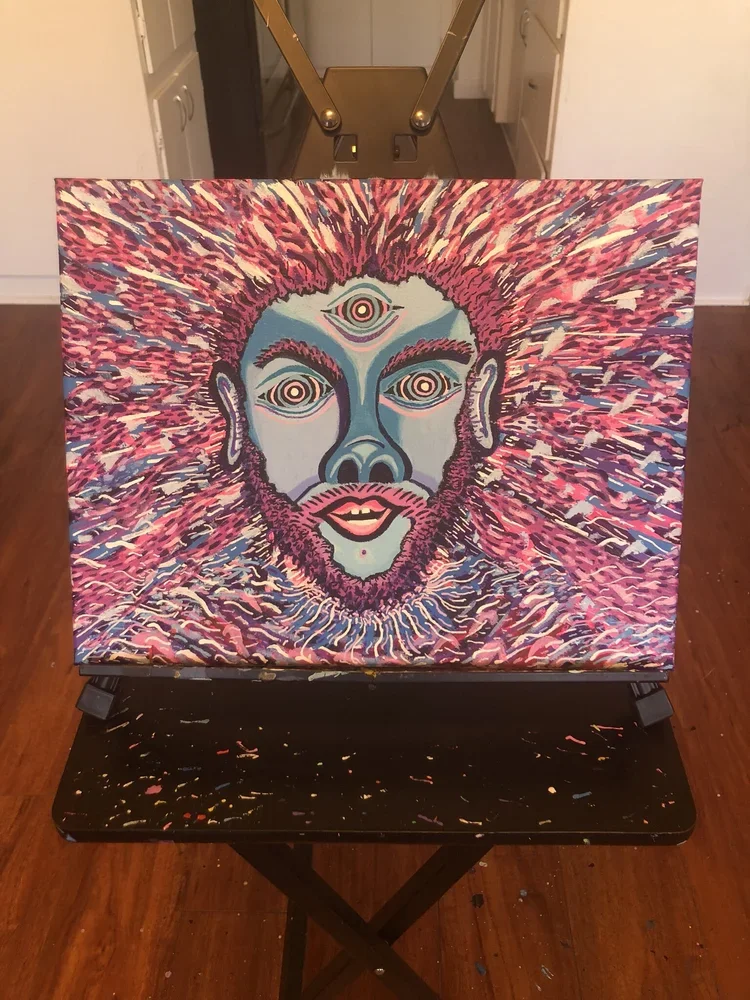 "Man On Zoom" (2020)