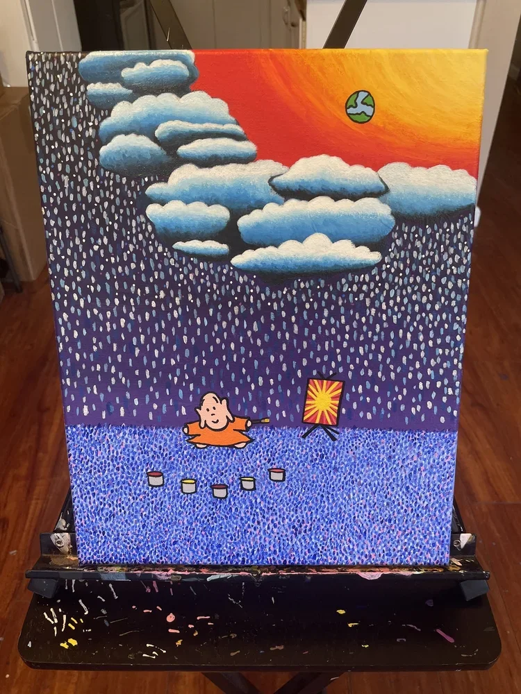 "Buddha & The Rainy Day" (2021)