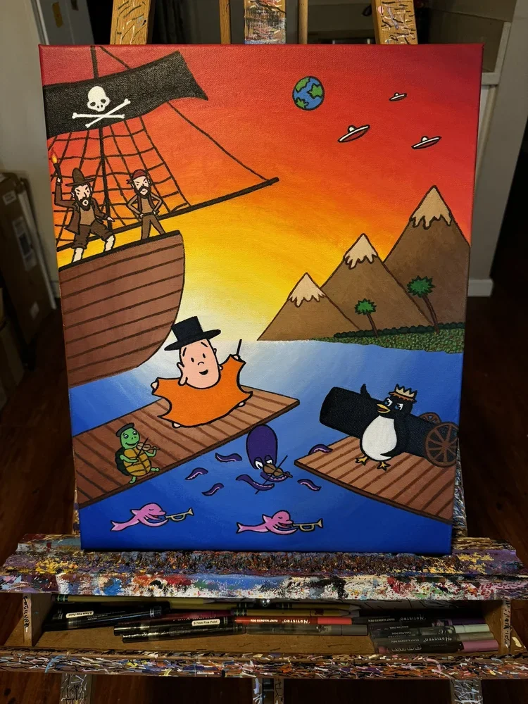 "Buddha & The Worlds Colliding" (2025)