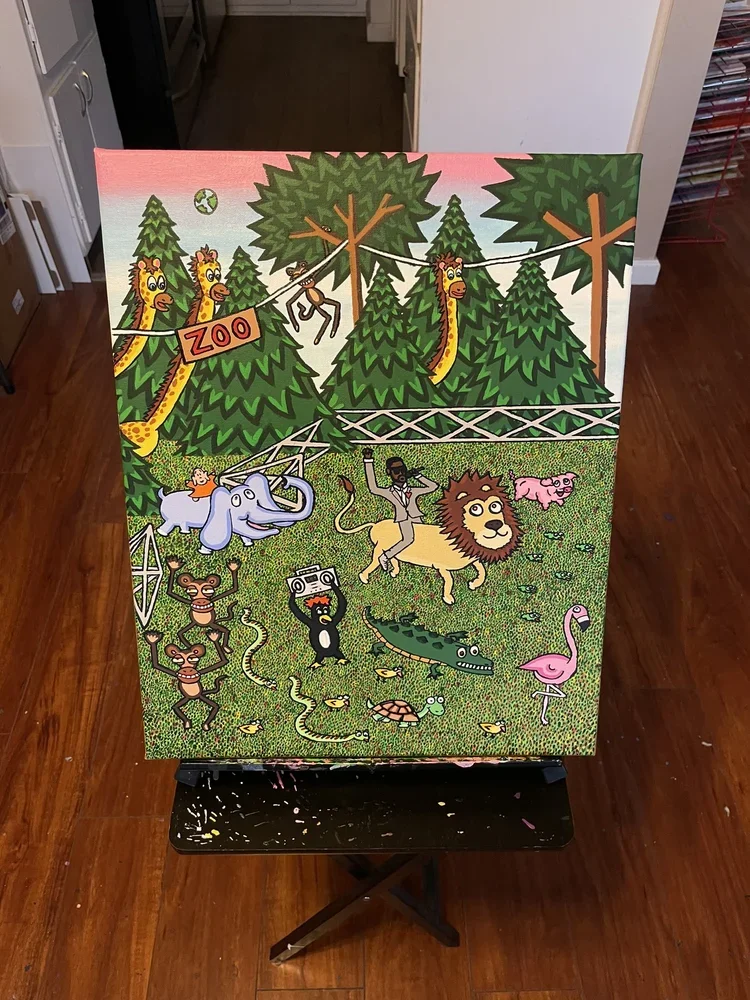 "Buddha & Kanye Free The Zoo" (2021)