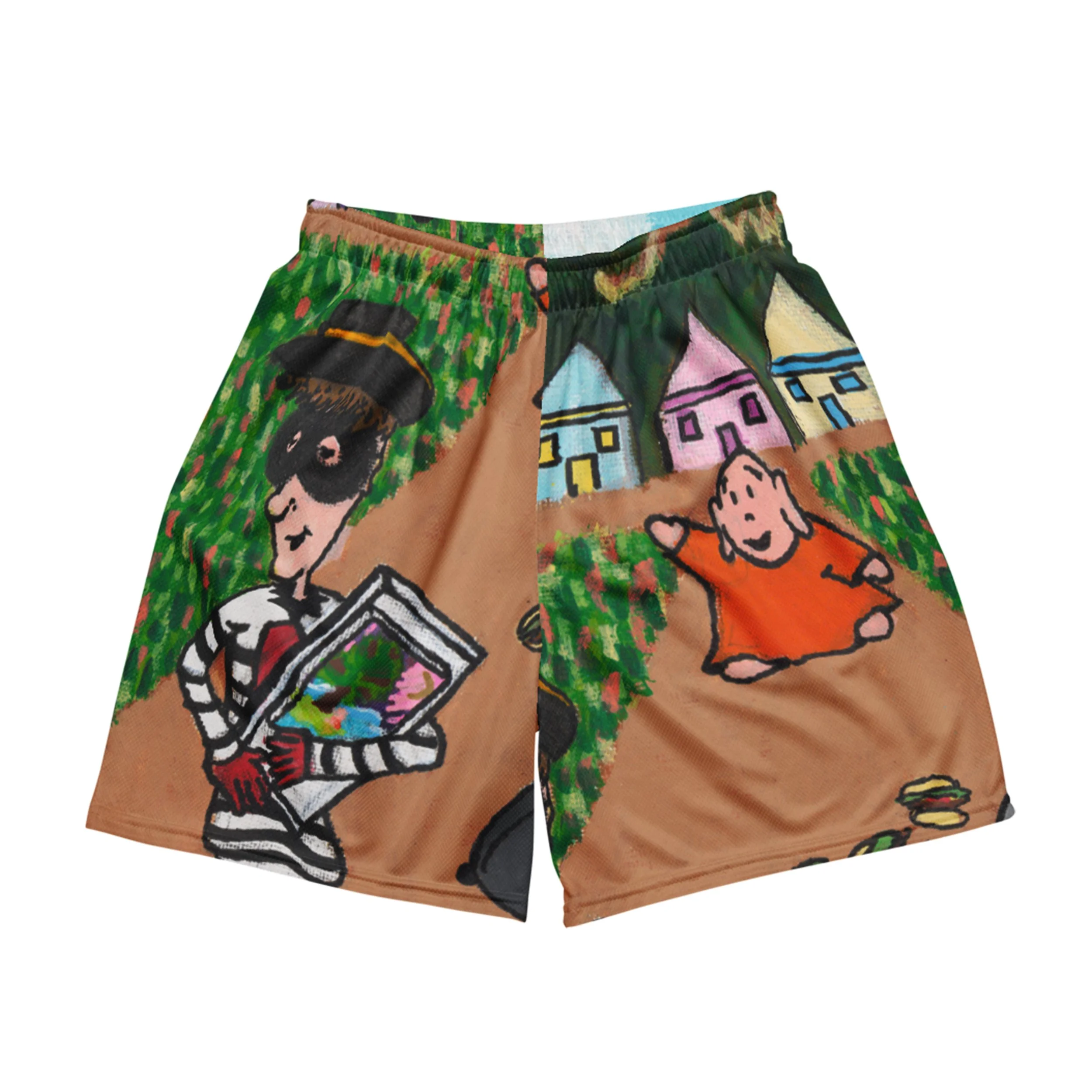 Stolen Painting Mesh Shorts FRONT JPEG.jpg