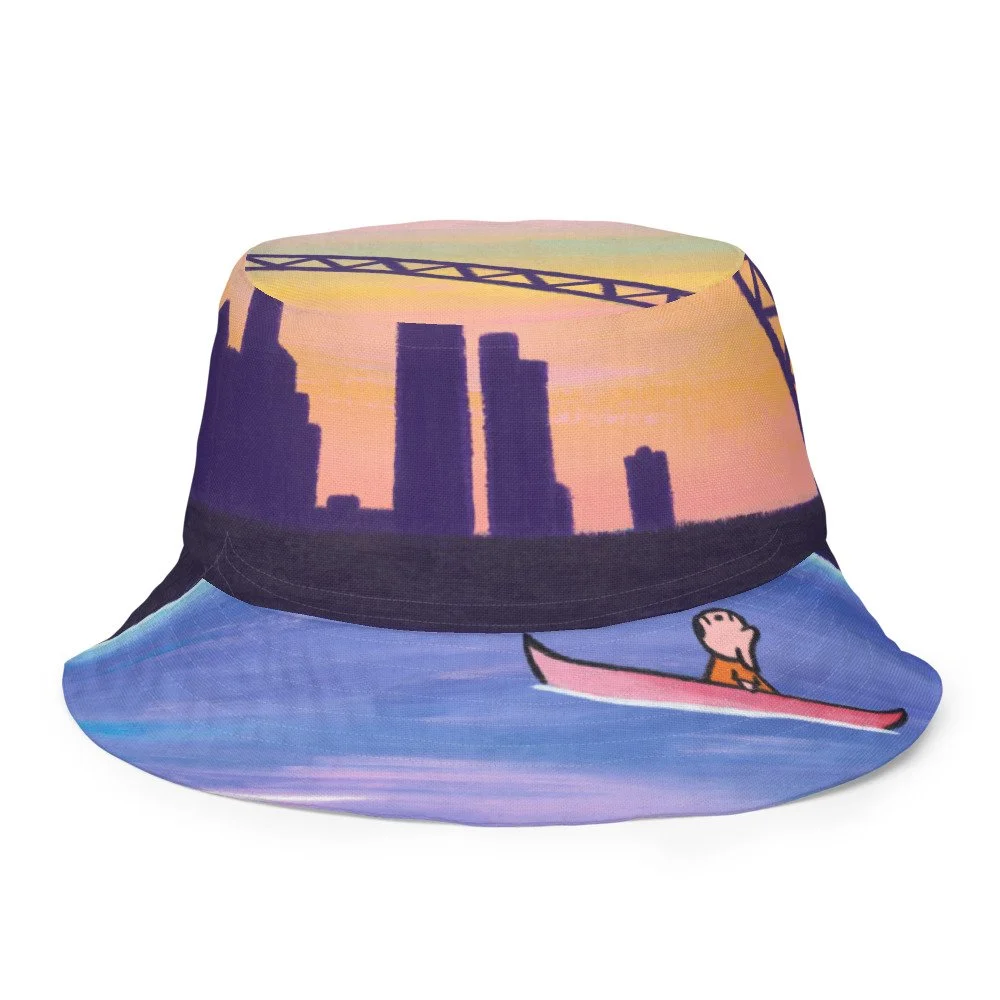 "Buddha & The Way Back Home" Bucket Hat