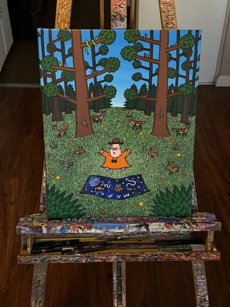 "Buddha & The Helpful Squirrels" (2025)