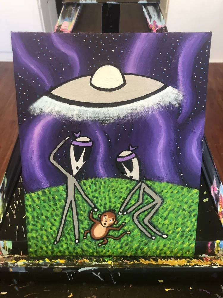 "Man & The First Encounter" (2020)