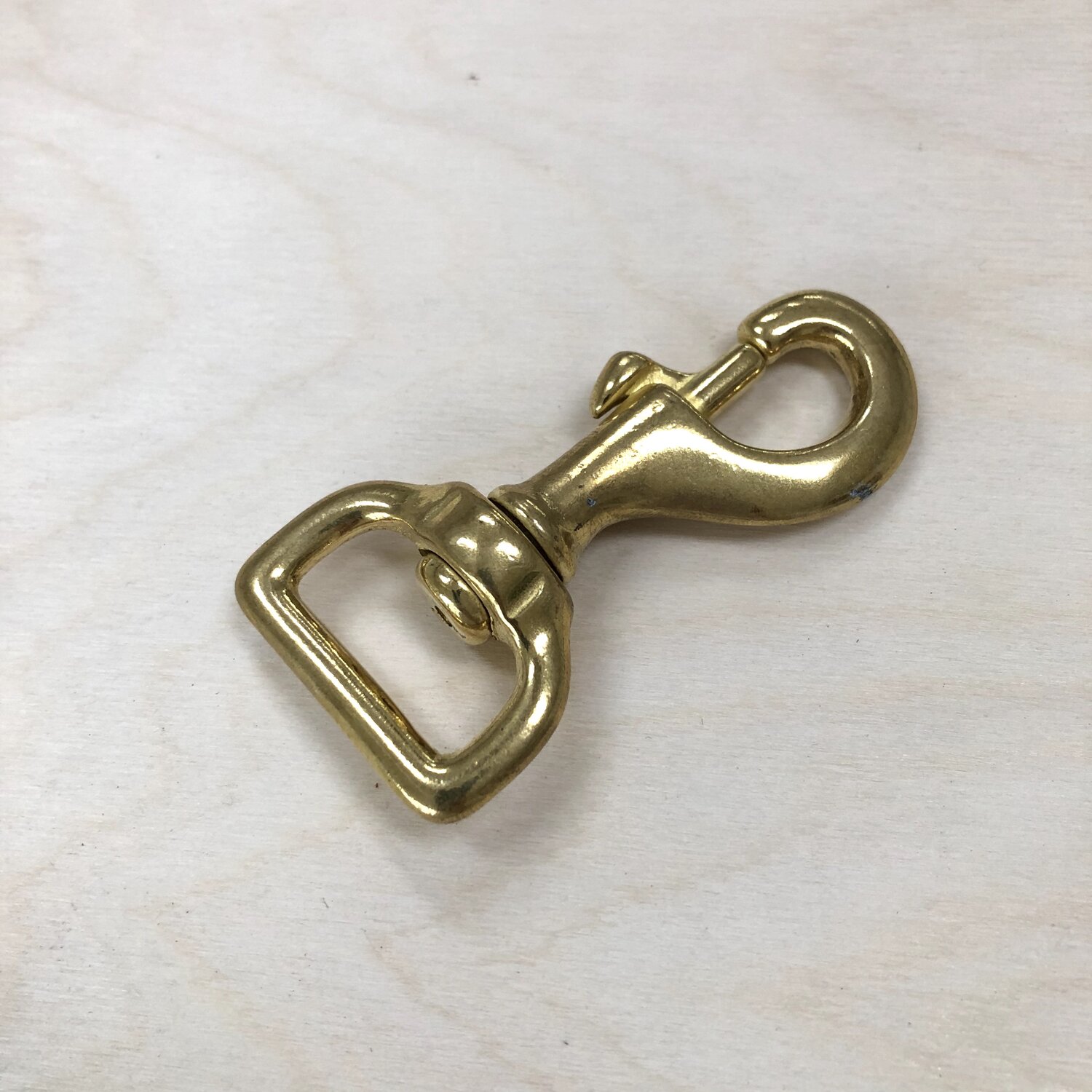 Solid Brass Swivel Trigger Snap Hook — British Leather Supplies