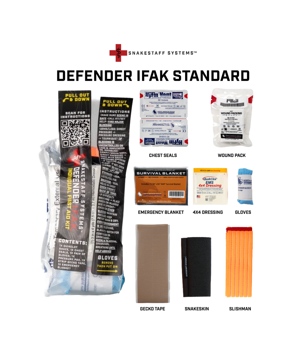 Next-Generation Individual First Aid Kits (IFAK) — Snakestaff Systems