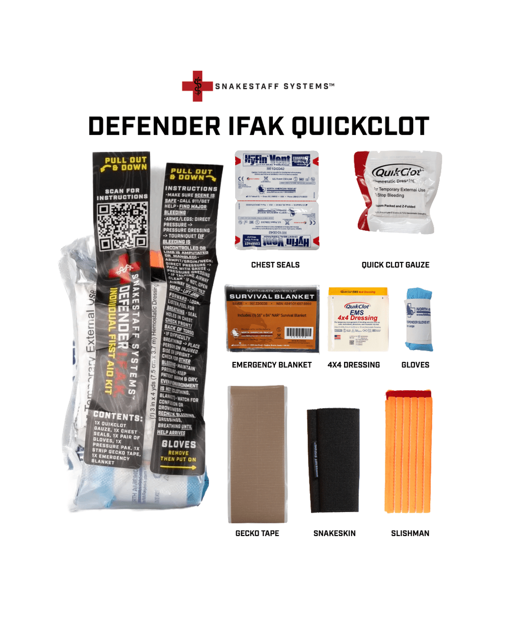 Next-Generation Individual First Aid Kits (IFAK) — Snakestaff Systems