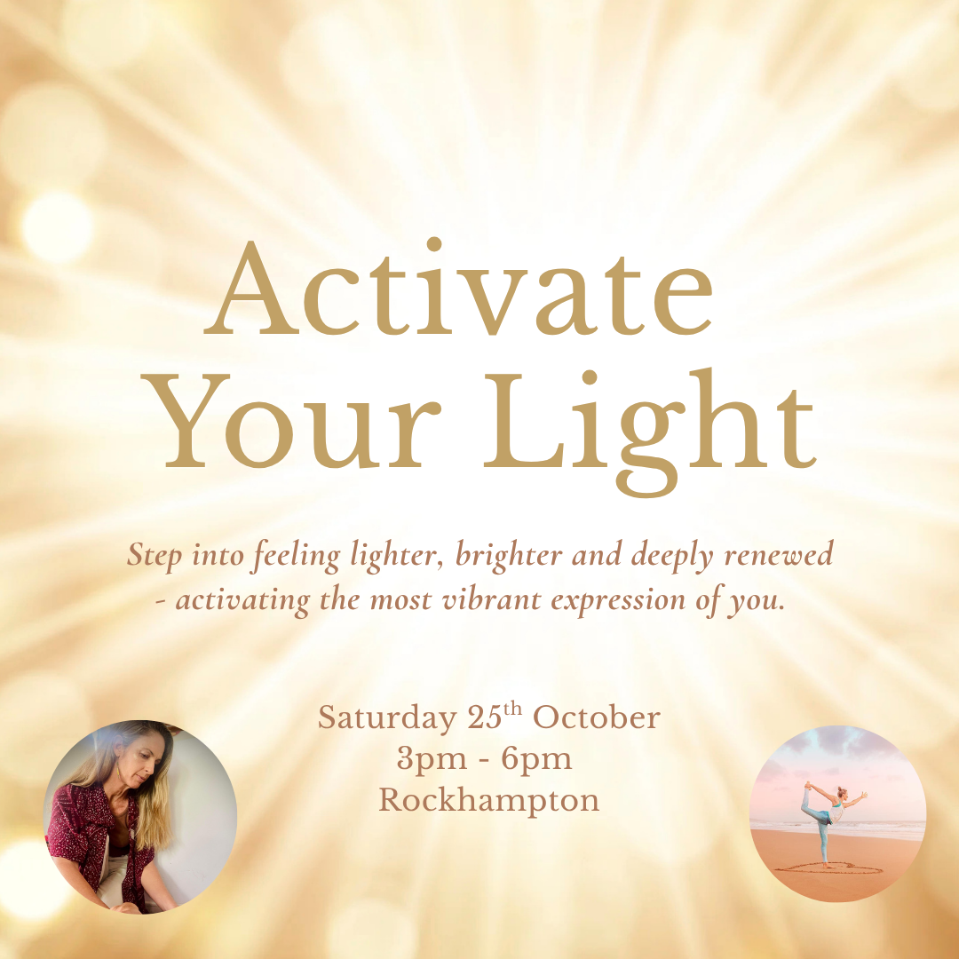 ACTIVATE YOUR LIGHT - ROCKHAMPTON Cacao, Yoga & Breathwork
