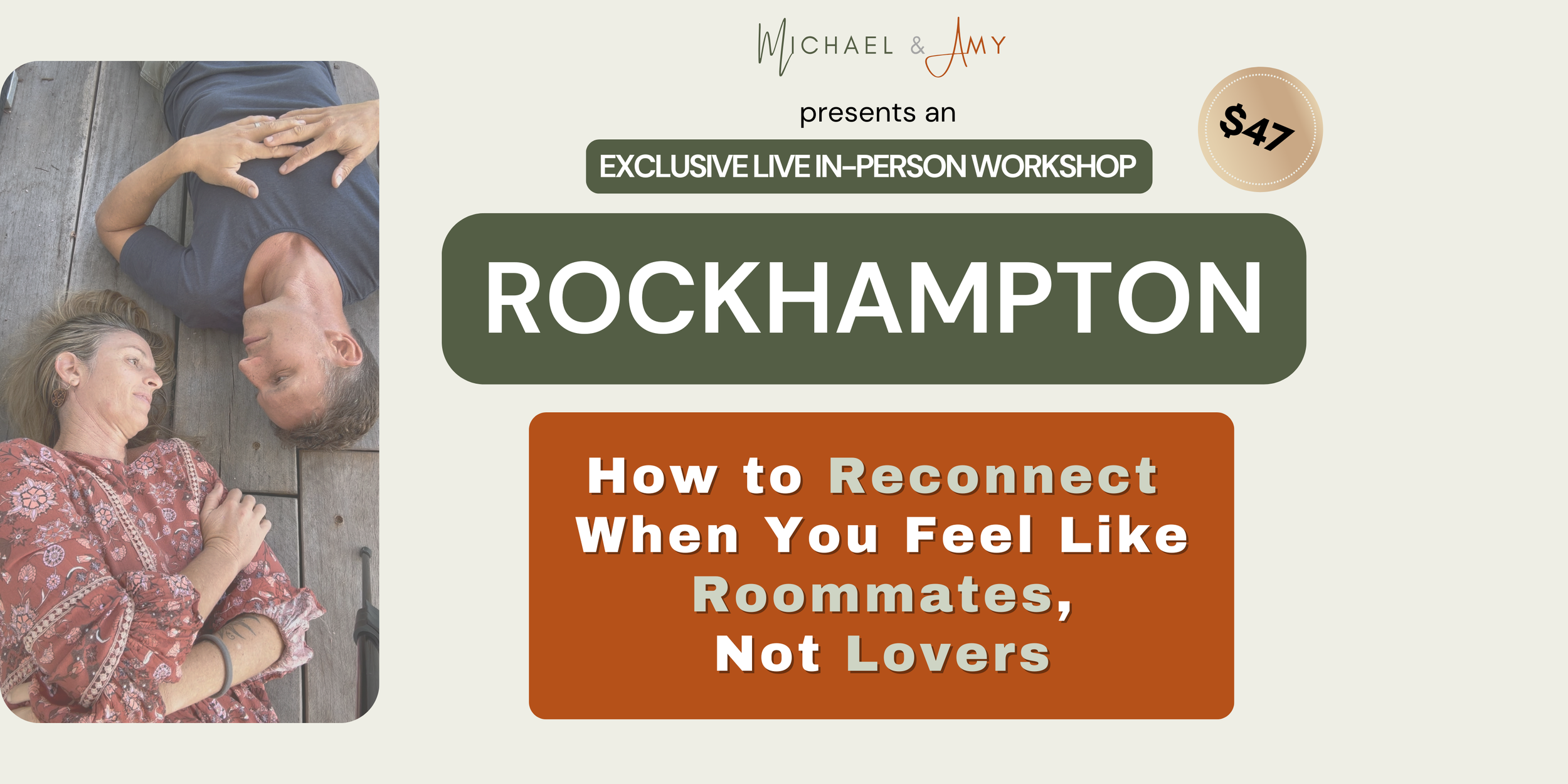In-Person WORKSHOP: Rockhampton
