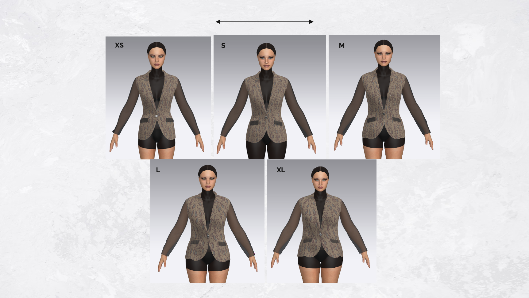 Snake Blazer: Pattern Grading