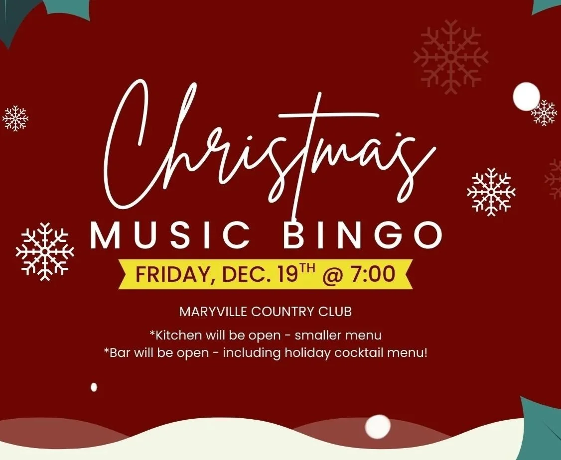 Christmas Music Bingo