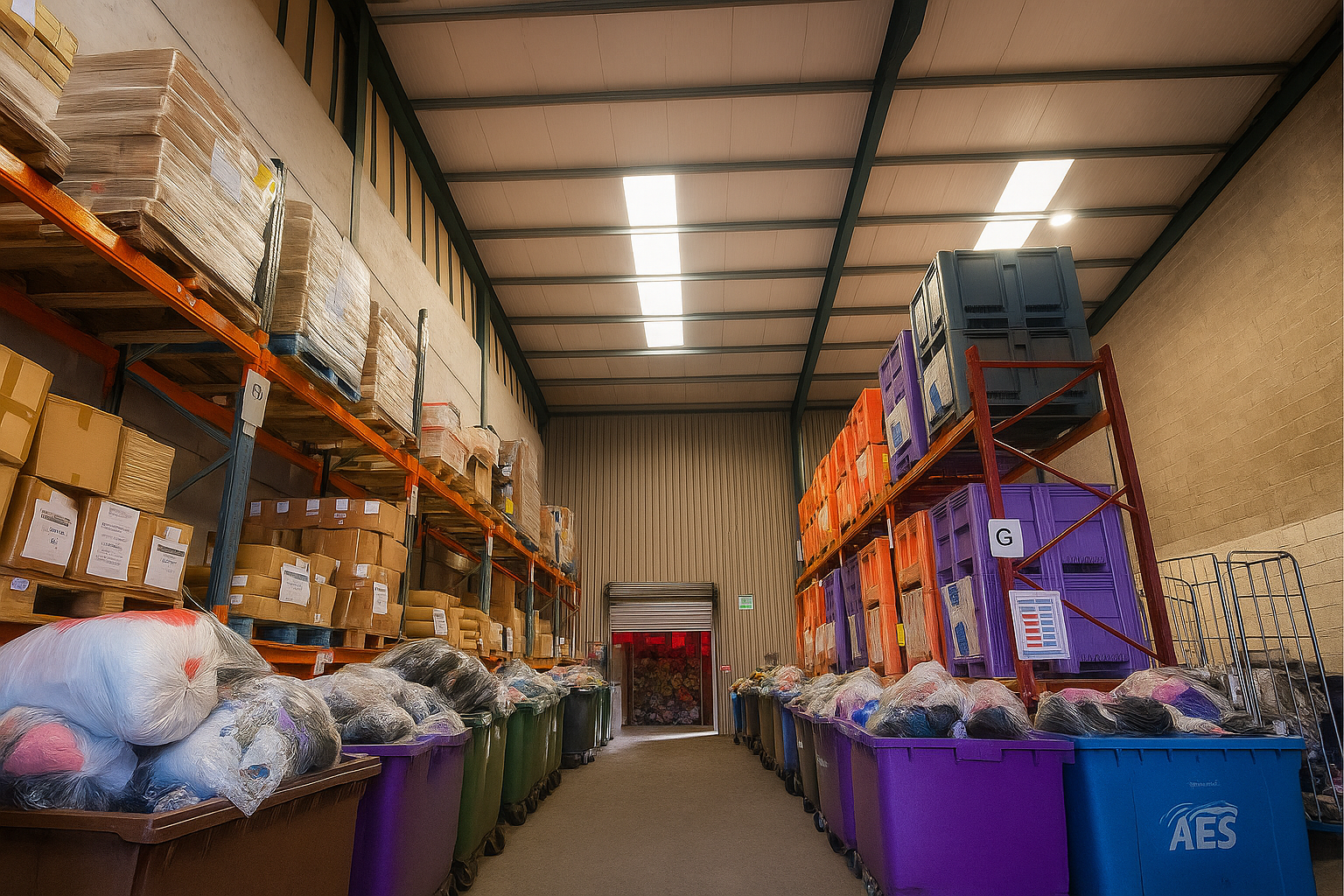 Kids’ Textile Waste – We Visited Warehouses in Ireland