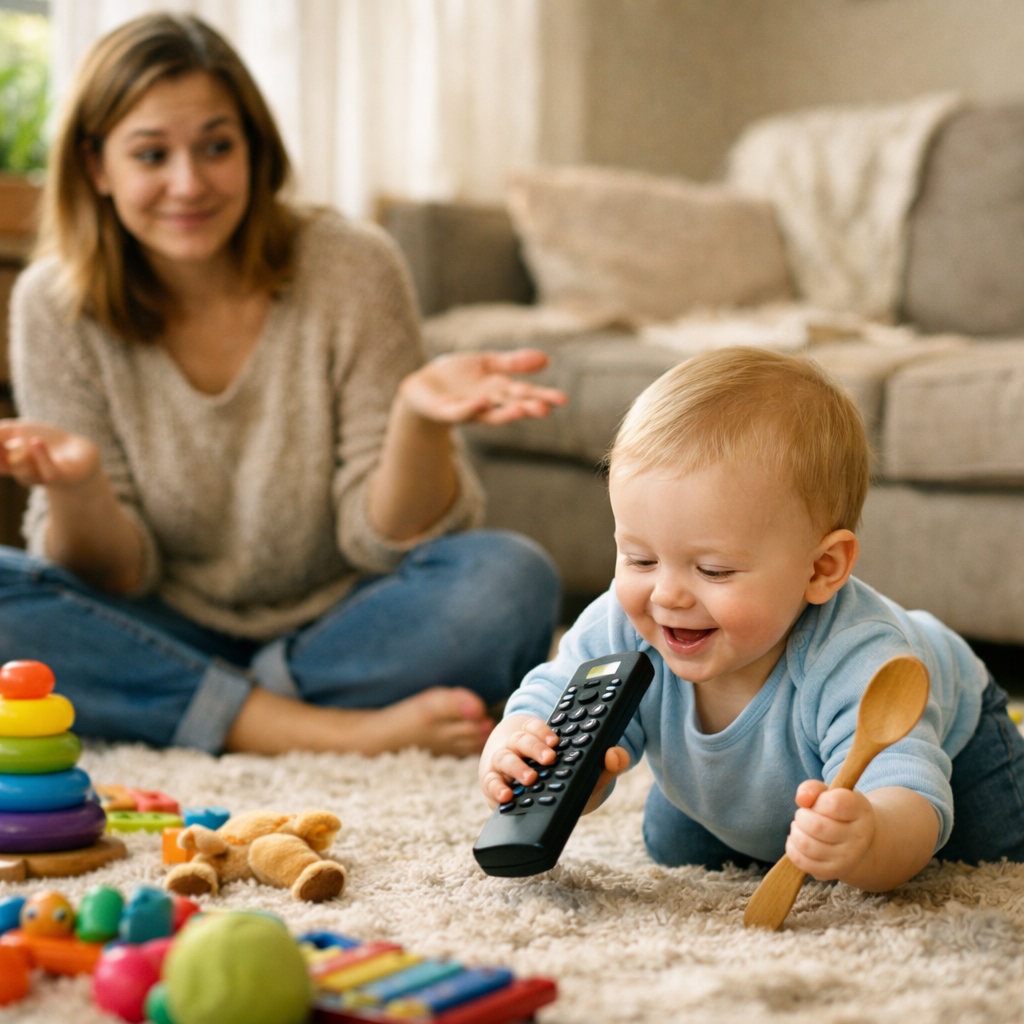 Why Babies Always Prefer Household Items Over Toys