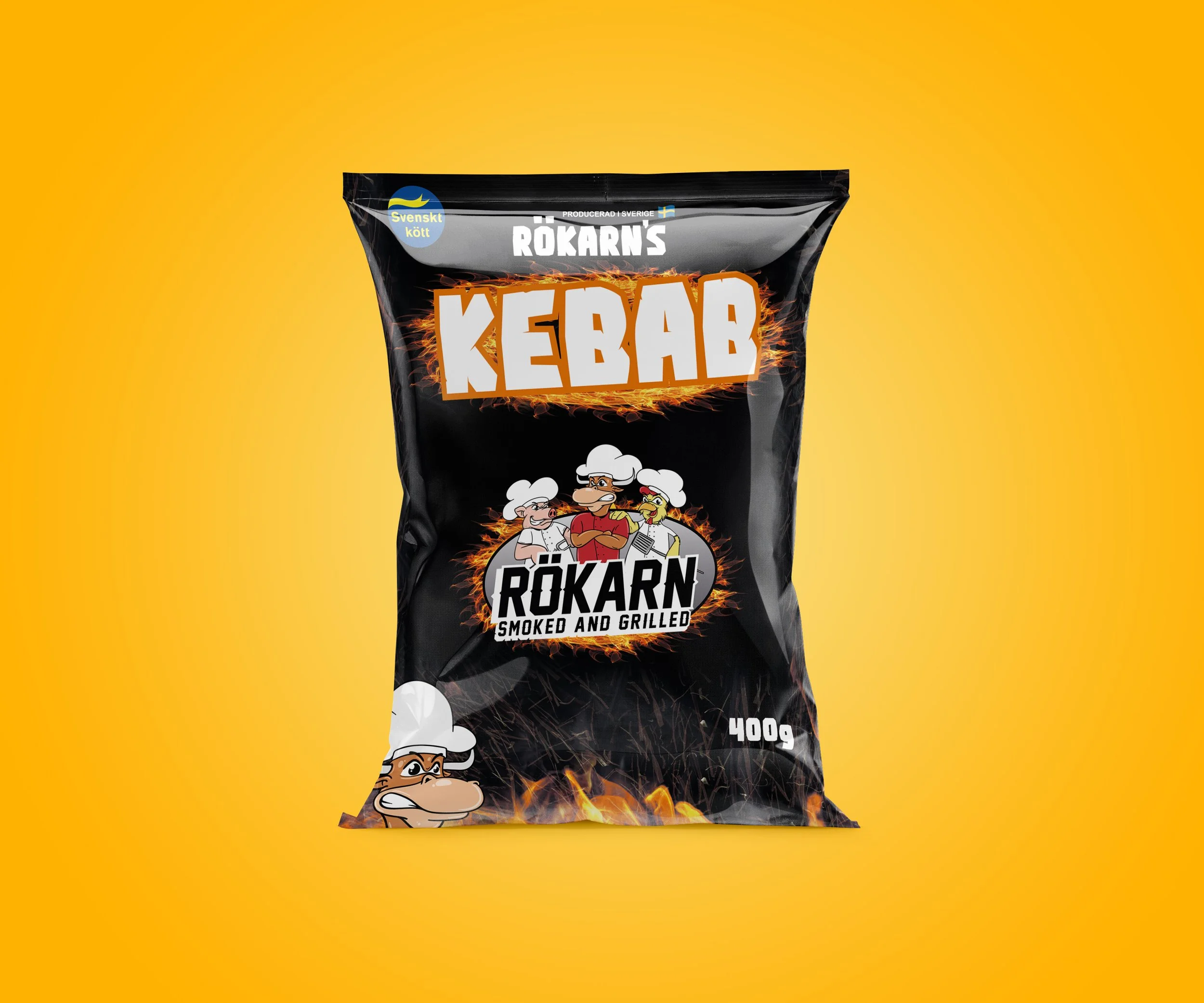 Rökarn - Branding, visuals, Art direction.