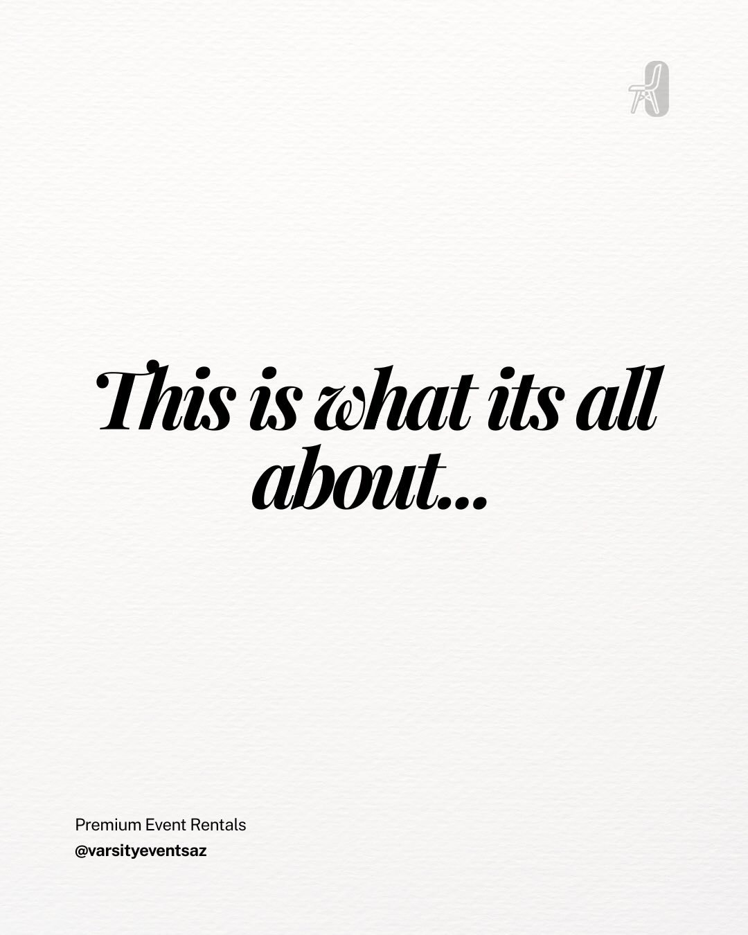 It&rsquo;s more than just rentals&hellip;it&rsquo;s your big day! ✨🤍

#eventrentals
#weddingrentals
#arizonaweddings 
#weddinginspo
#dreamwedding