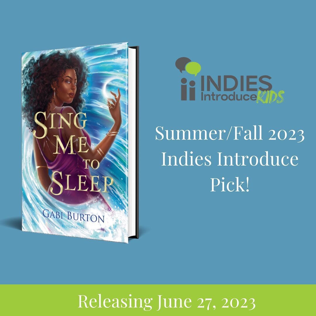 Sing Me to Sleep is an Indies Introduce Kids Summer/Fall 2023 Pick! 😱🧜🏿&zwj;♀️

A little bit ago, I got a super vague email from my editor letting me know to maybe expect a ✨phone call✨ but she gave me NO additional information. I was so excited t