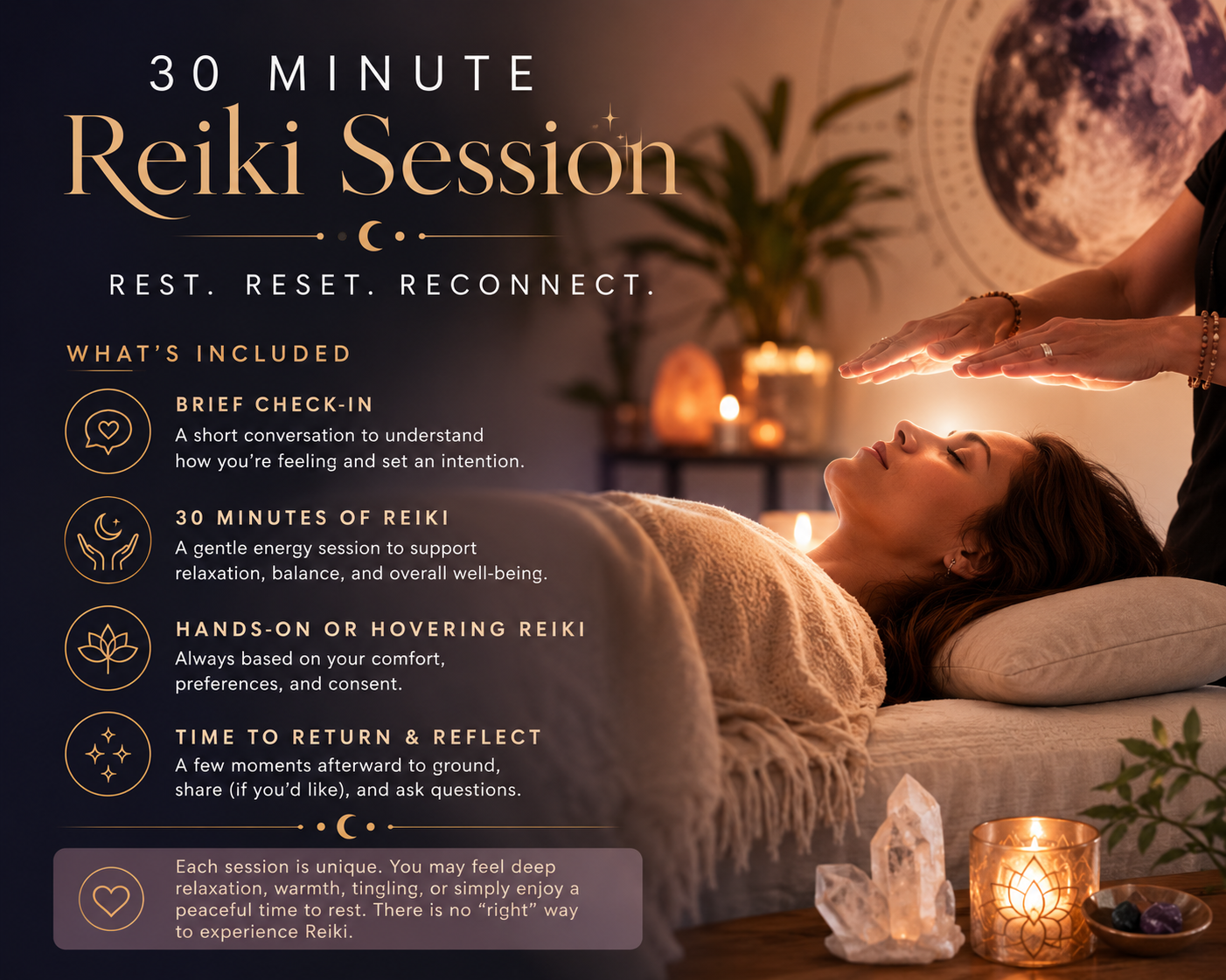 30 Minute Reiki Session