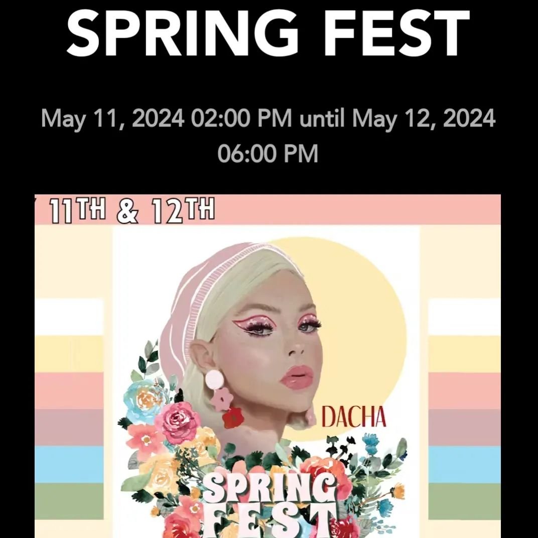 GET YOUR TICKETS to DACHA #SPRINGFEST @dachanavyyard 🍻The party runs all weekend, and we'll be rocking the beer garden on Saturday from 1-3pm 🤘For the first time in ten years, Dacha is introducing this brand-new marquee event! Inspired by the tradi