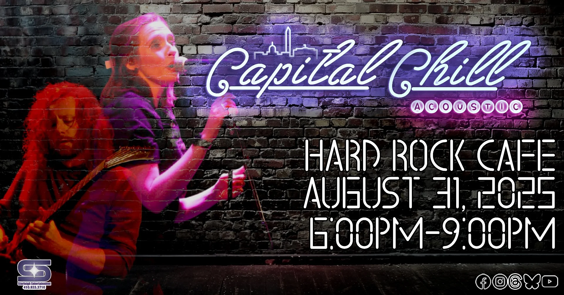 Capital Chill Trio Returns to Hard Rock Baltimore