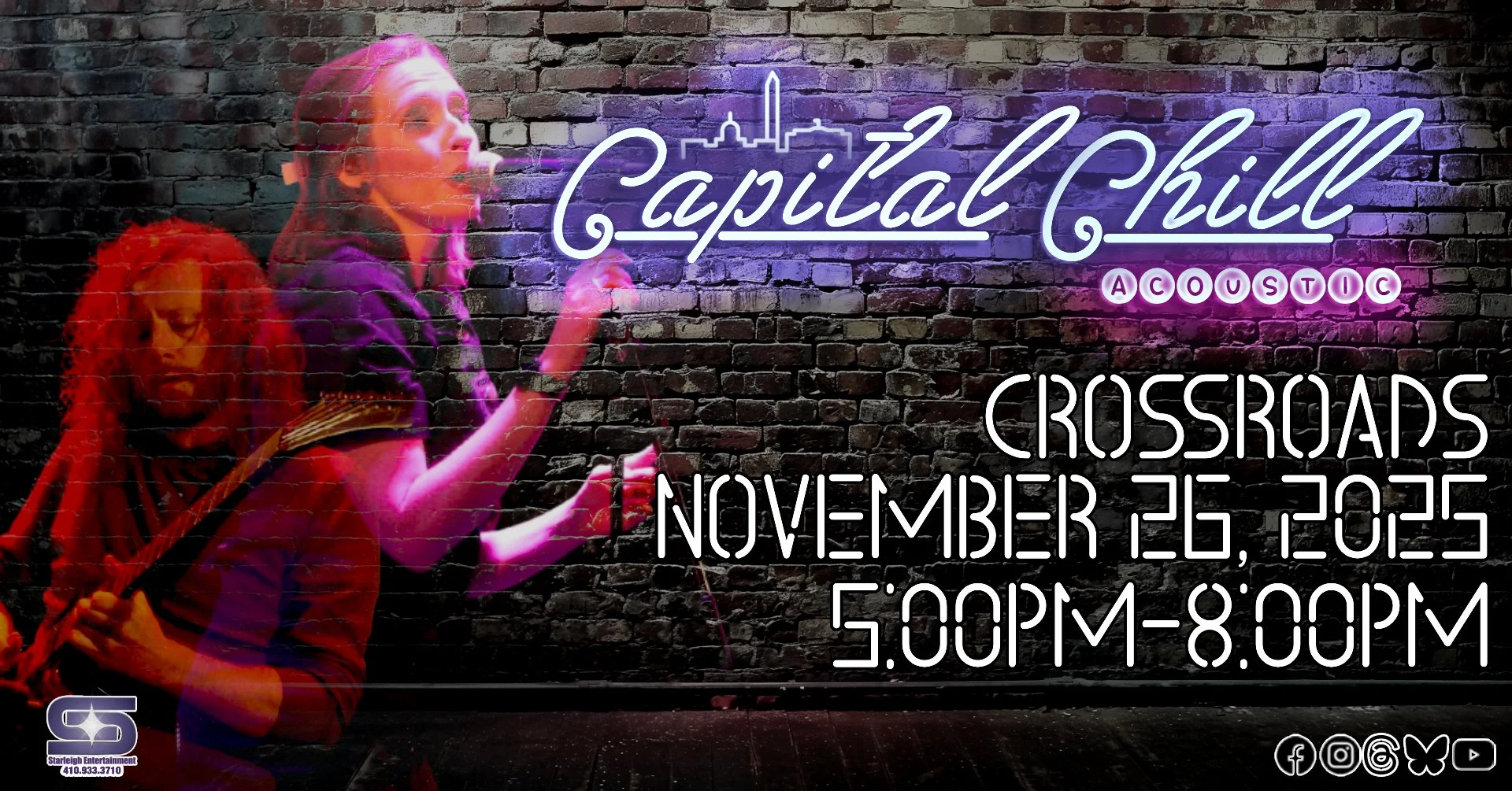 Capital Chill Acoustic Debuts @ Crossroads Bar