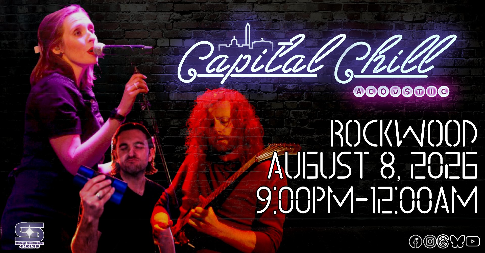 Capital Chill Trio Returns to Rockwood 